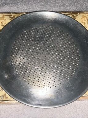 Vintage REMA AirBake 16" Pizza Pan Perforated Aluminum Vented Crispy Crust USA